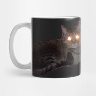 Tiny Laser Cat Mug